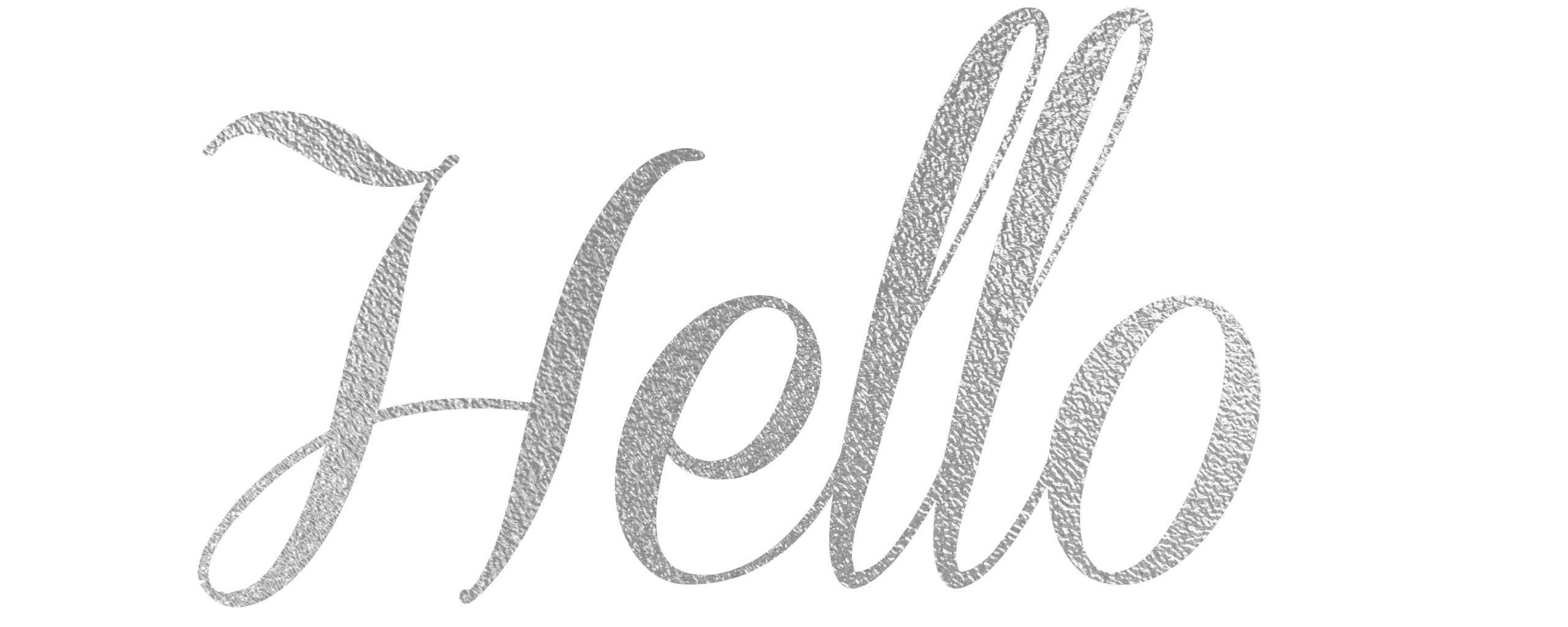 Silver Hello